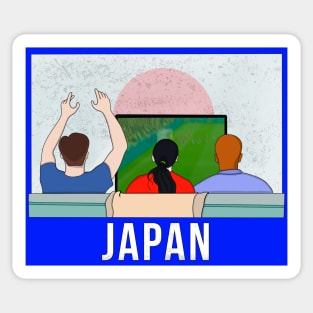 Japan Fans Sticker